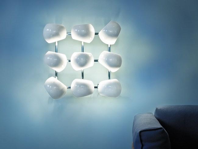 LICHT IM RAUM Настенный светильник из фарфора White moons 233wl00009  - Вид №2