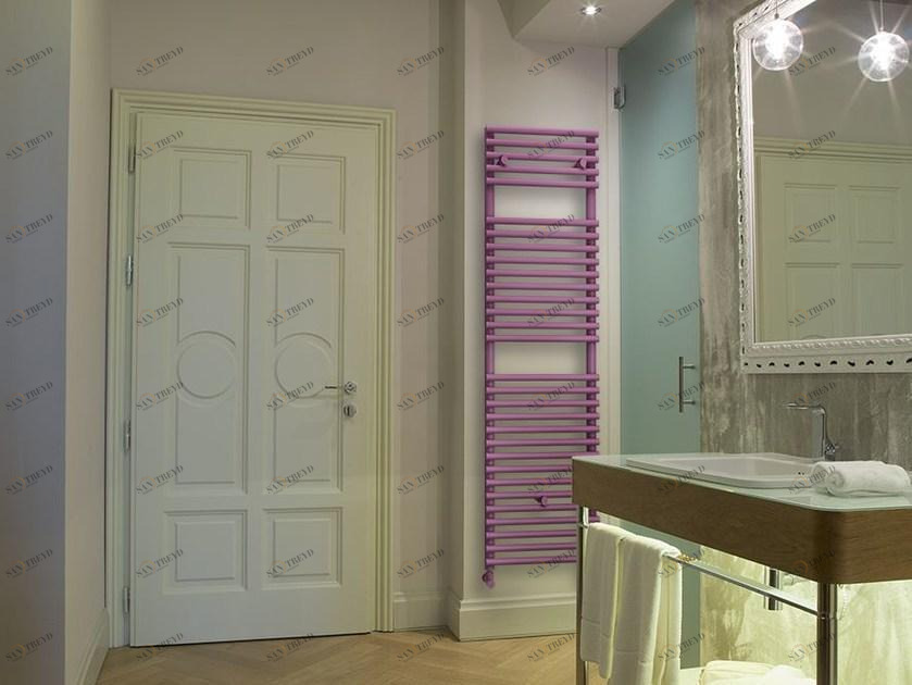 K8 Radiatori Вертикальный настенный стальной полотенцесушитель Round sun-id-1420541