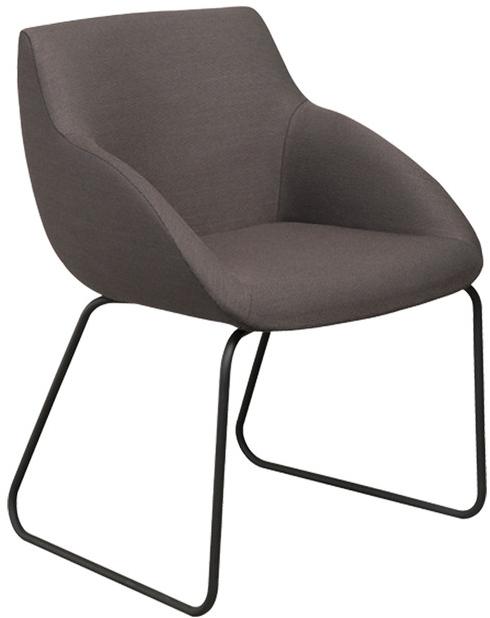 Casala Санный стул с обивкой из ткани Blue sun-id-1383859 - Вид №1