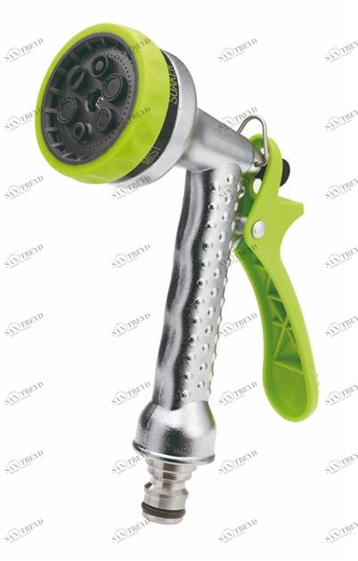 AQUAJET by Colortap Поливочный пистолет из хромированного металла с 6 настройками Aquajet 479