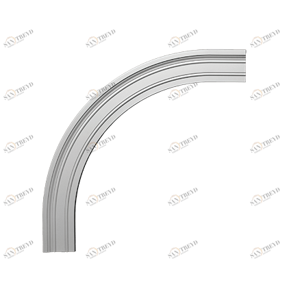 ЕВРОПЛАСТ 4.87.033 Арочное обрамление 4.87.033 Пенополиуретан 