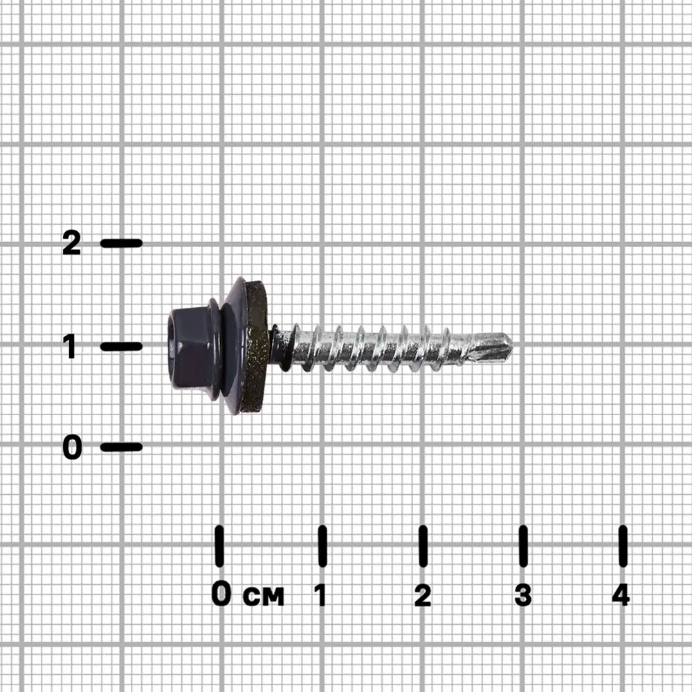 Кровельные саморезы Standers с буром для металлочерепицы и профнастила 89213006 STLM-1521036 - Вид №2