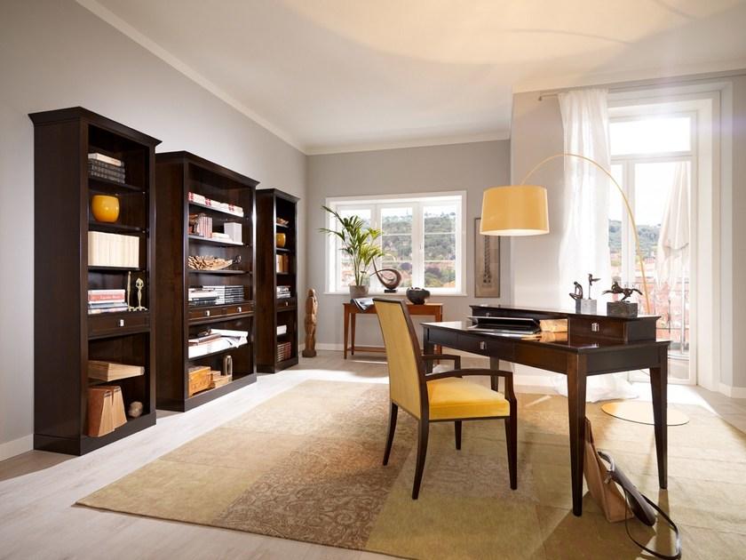 SELVA Открытый деревянный книжный шкаф с ящиками Sophia 8405 - Вид №1