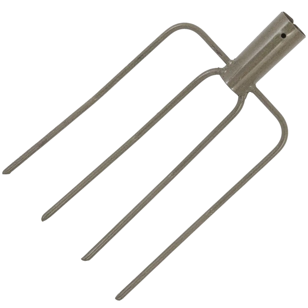 Вилы компостные сварные четырехрогие 35 см металл без черенка Santreyd STLM-2032481