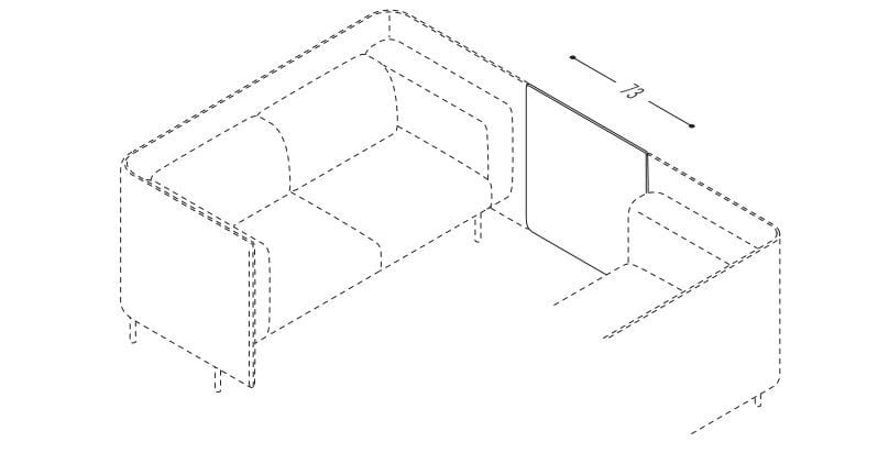 Акустический офис остров для встречи COR Floater ARCH-00124744 - Вид №4