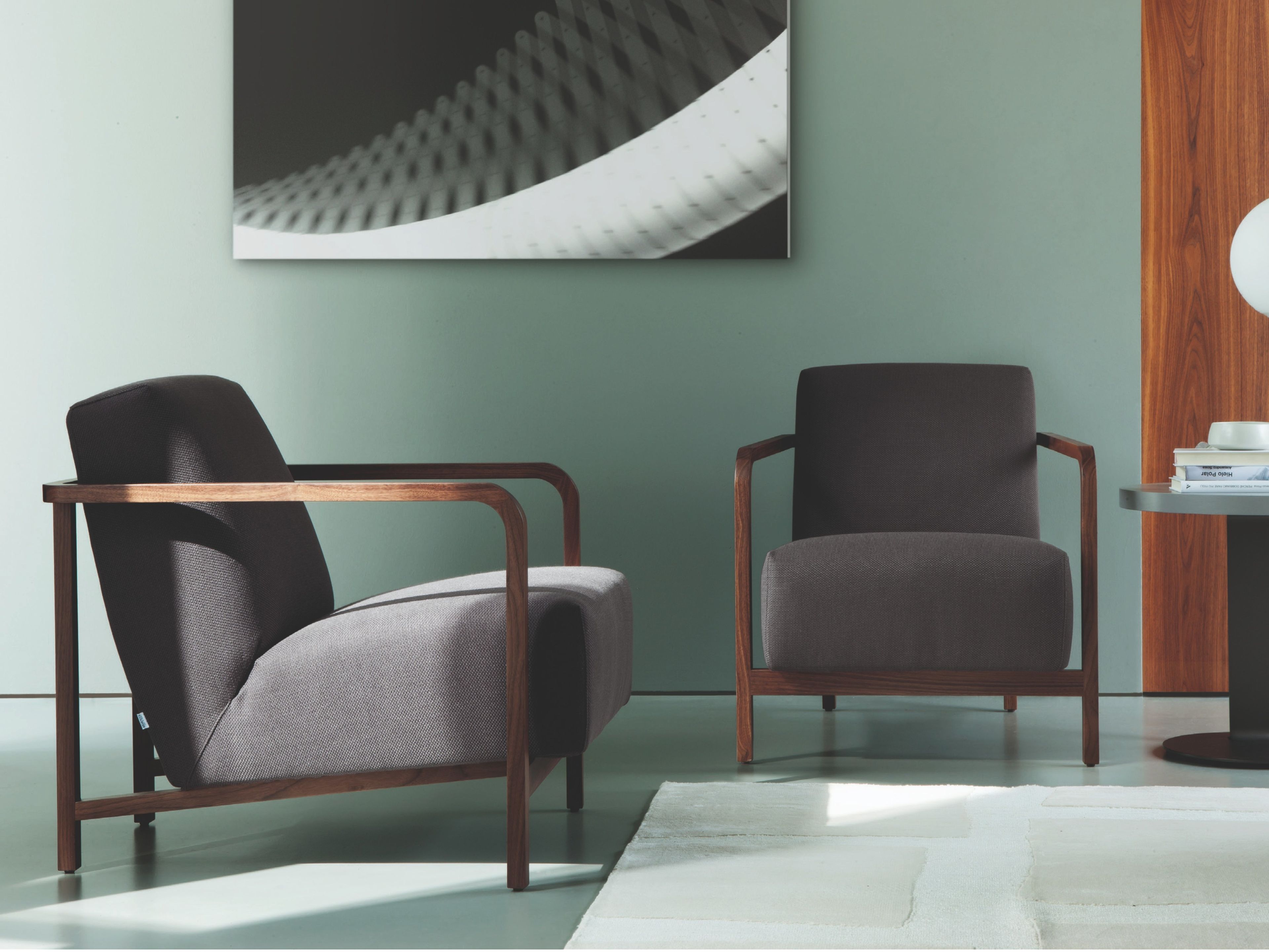 Тканевое кресло с подлокотниками Porada Soul ARCH-00125817 - Вид №1