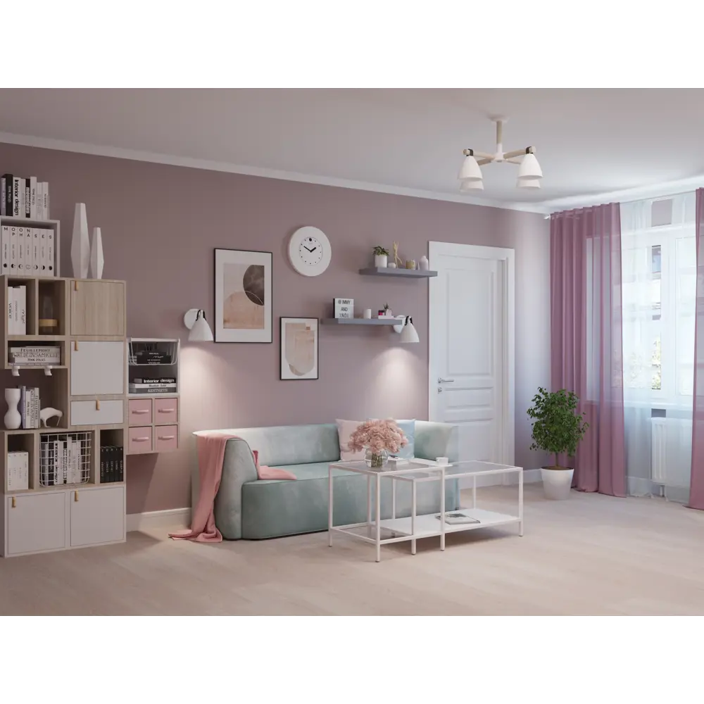 Вставка крестовая SPACEO KUB 380х315 мм, дерево, цвет дуб STLM-2052229 - Вид №6