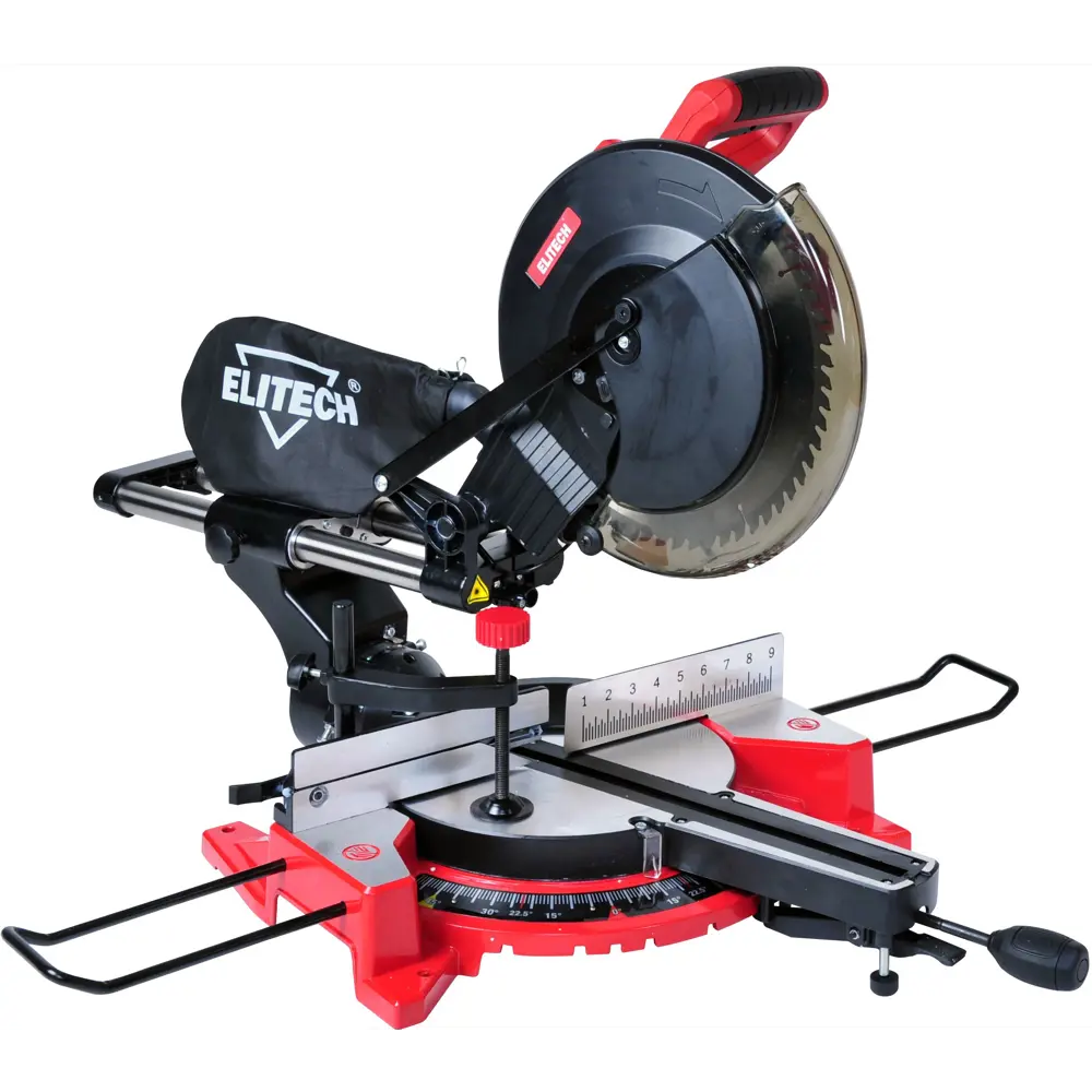 Пила торцовочная сетевая Elitech ПТ2030К, 2000 Вт, 305 мм STLM-2159291 - Вид №3