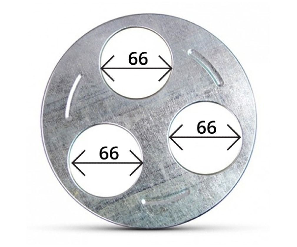 84758315 Стерилизатор тройной ø8.2 см сталь серый STLM-0054694 Santreyd  - Вид №2