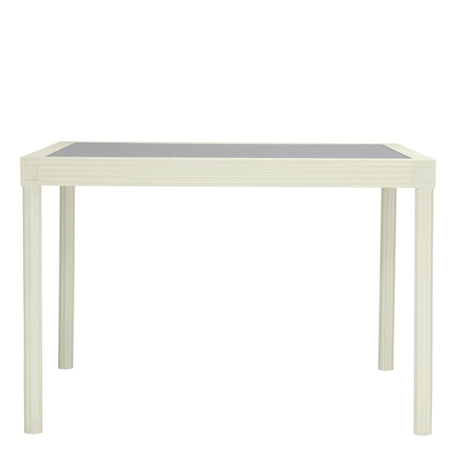 Алюминиевый и стеклянный квадратный обеденный стол JANUS et Cie Quadratl ARCH-00112581 - Вид №5