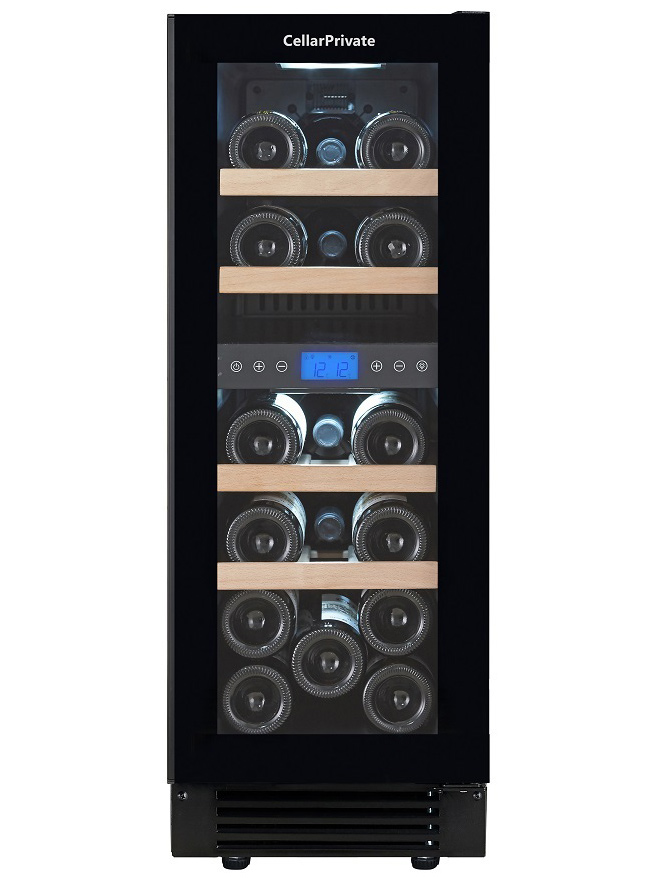 9943158 Винный шкаф Cellar Private CP017-2TBH черный STDN-0003605 - Вид №2
