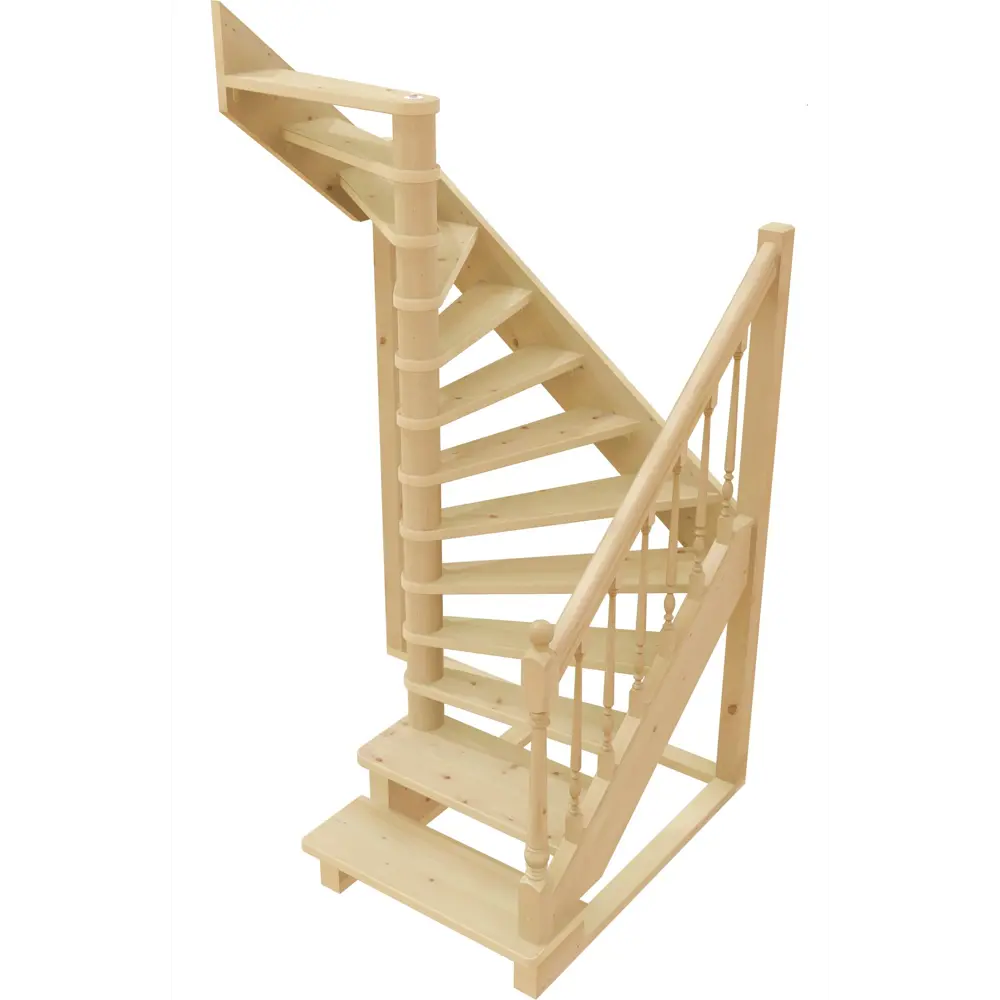 Santreyd: Угловая лестница поворотная 180° для компактных пространств 11466156 STLM-0001258