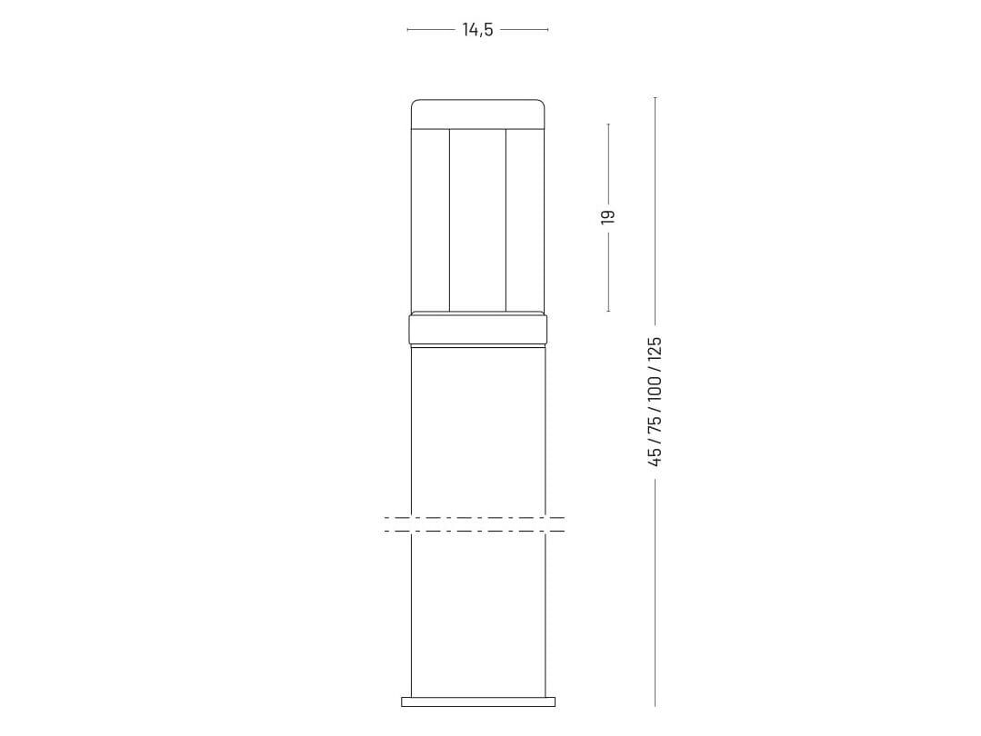 Светодиодный светильник из нержавеющей стали [LND] общие ARCH-00101347 - Вид №3