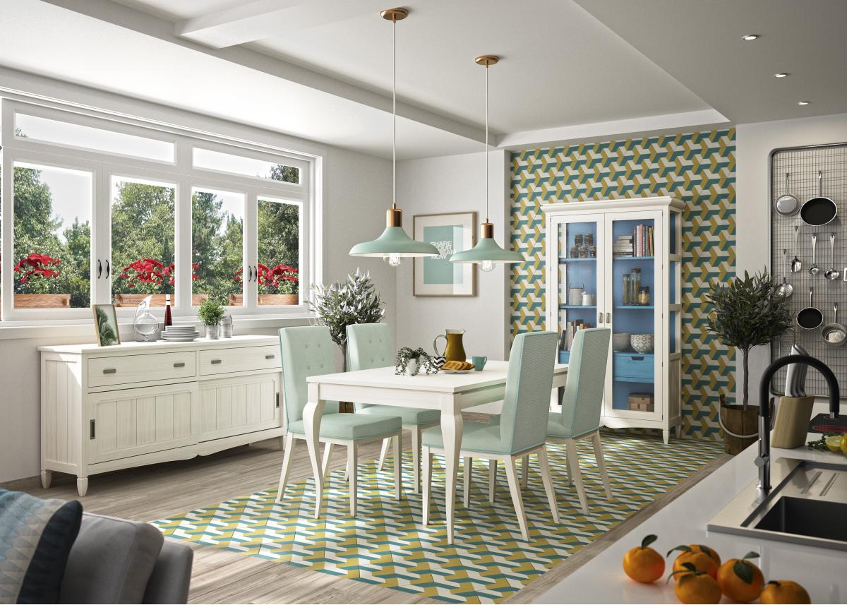 090631 Шкаф-витрина Grupo Seys Amberes Santreyd 