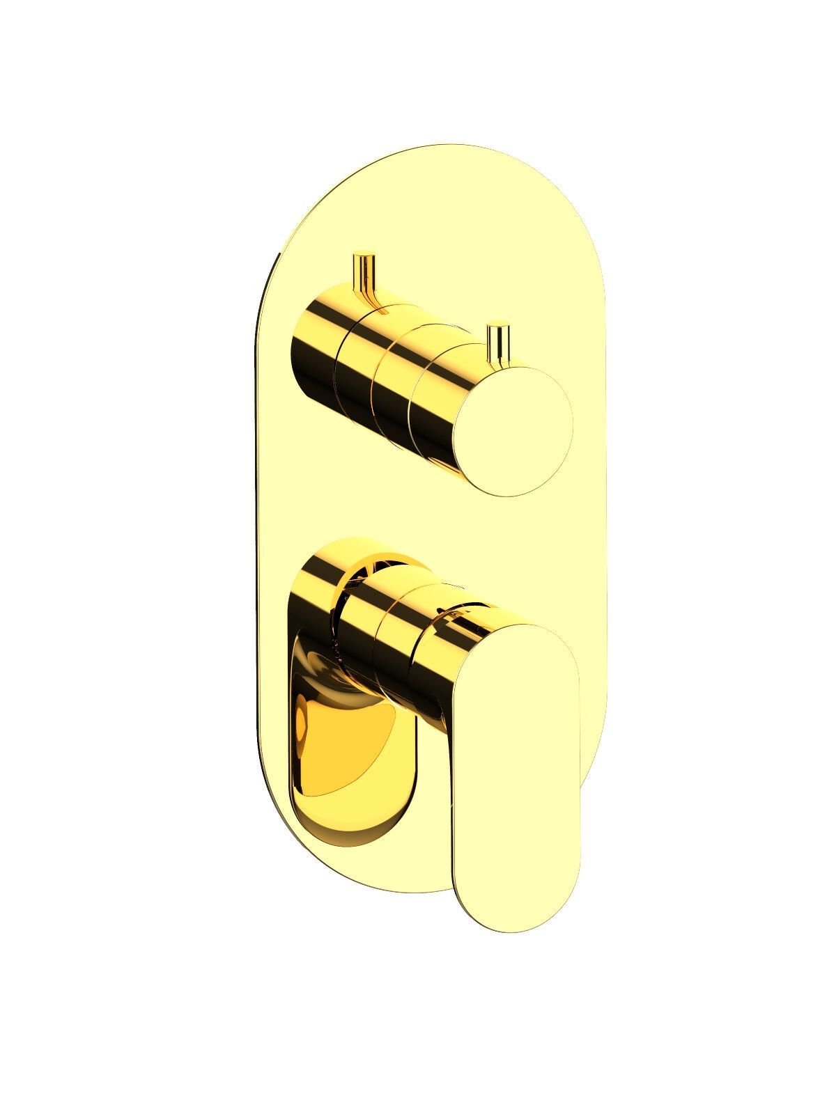 Однорычажный встраиваемый смеситель для душа с переключателем Rubinetterie Frattini Lea ARCH-00040442 - Вид №8