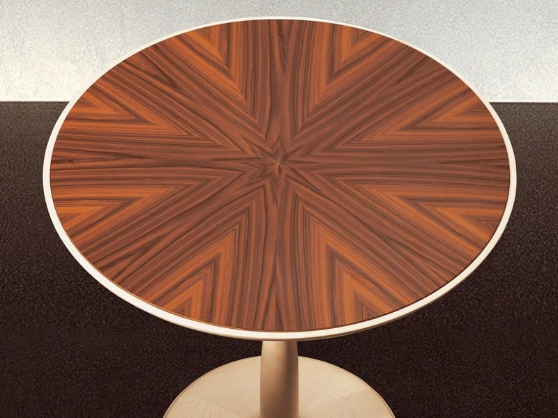 Круглый деревянный журнальный столик Giorgetti OTI ARCH-00078923 - Вид №2