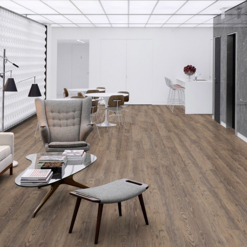 Пробка Wicanders Authentica Antique Smoked Pine (Гладкая) 1220х185 мм E1XB001 - Вид №1