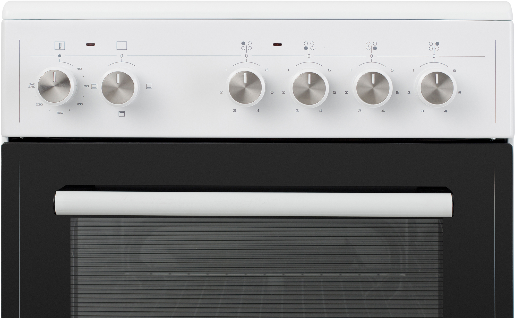 1197528 Электрическая плита Simfer F55VW04017 белый STDN-0005359 - Вид №2