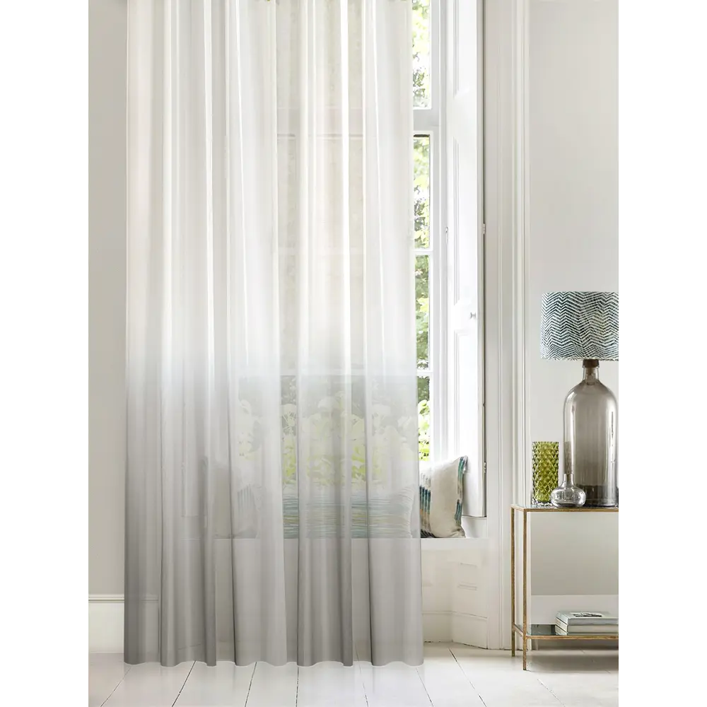 Тюль на ленте Париж 300x280 см цвет серый MIAMOZA STLM-2073180 - Вид №3