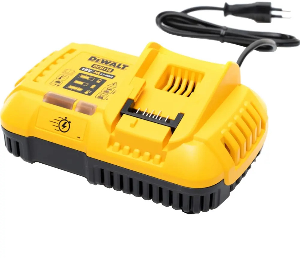 93708290 Универсальное зарядное устройство Dewalt 54 В XR FLEXVOLT для батарей 18 В ХR/54 В ХR DCB118-QW STLM-0846166