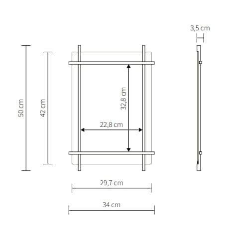 Деревянная рамка Gejst DAIKU ARCH-00075597 - Вид №29