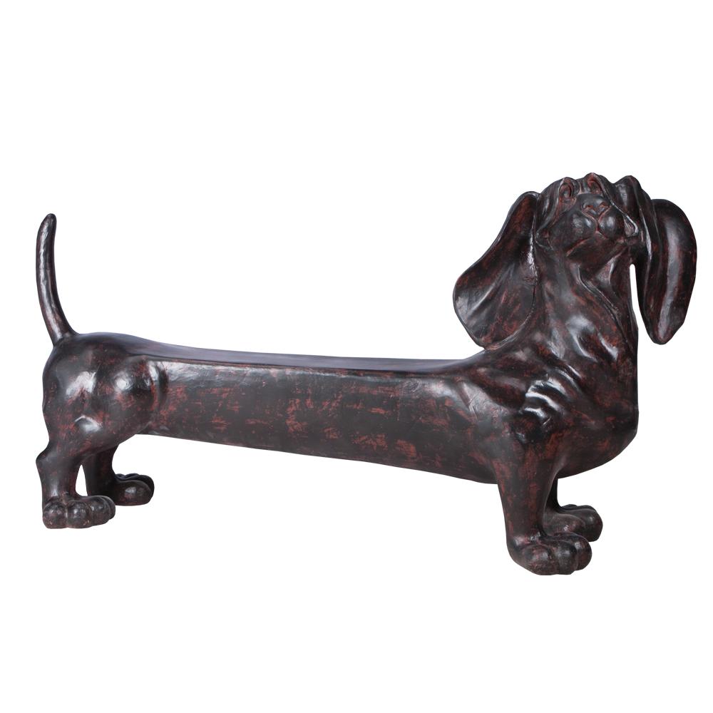 77058 Садовая скамейка Такса Клякса средняя - правосторонняя BOGACHO 4627138219645