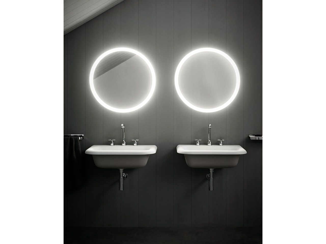 Прямоугольная подвесная раковина из Cristalplant® Agape девятнадцатый век ARCH-00131316 - Вид №2