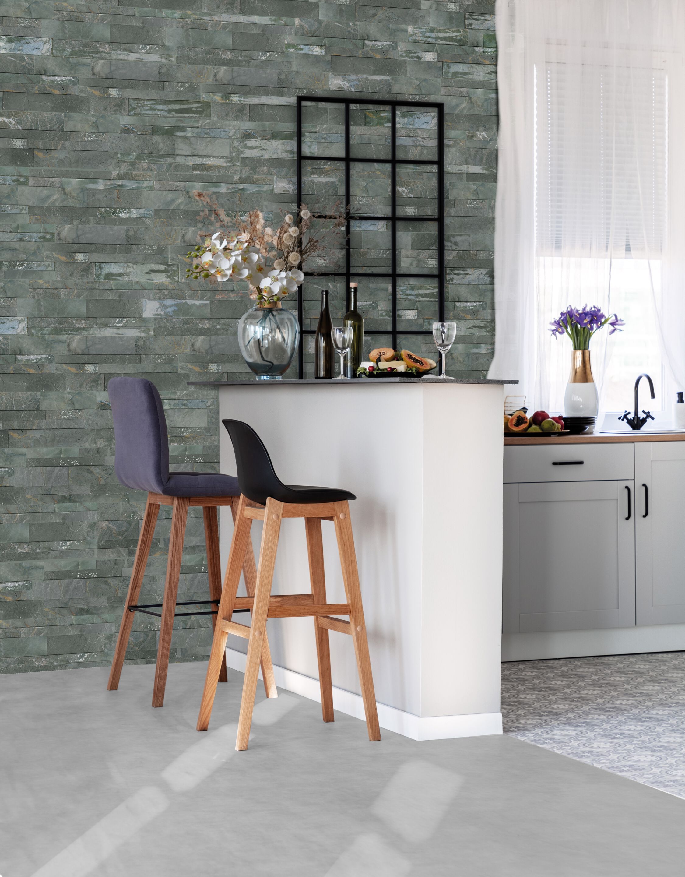 Керамогранит с мраморным эффектом KERADOM ROYAL ARCH-00143289 - Вид №13