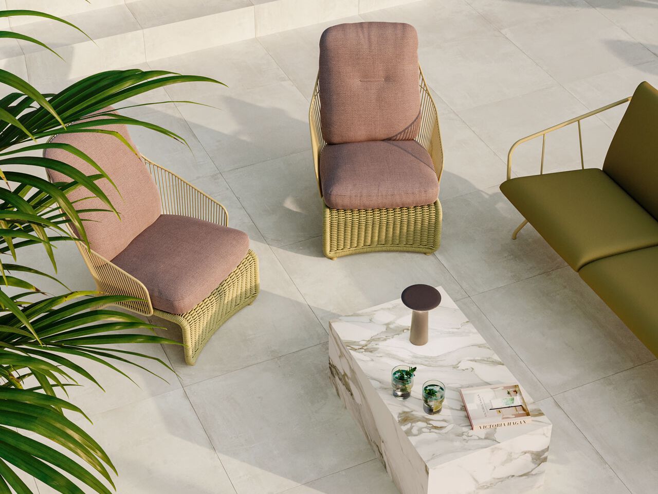 Напольное покрытие / Напольное покрытие из керамогранита с цементным эффектом CERAMICA FONDOVALLE 2.OUT ARCH-00011849