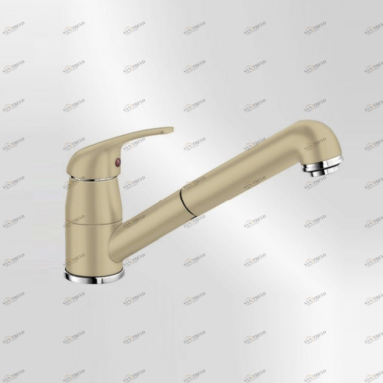 Смеситель для кухни DARAS с выдвижным изливом 524195 BLANCO