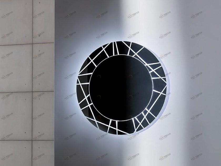Sovet italia Круглое настенное зеркало Segment sun-id-1466085