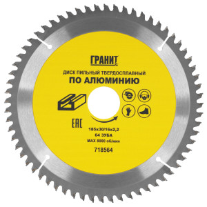 Диск пильный ГРАНИТ 718564 9209990