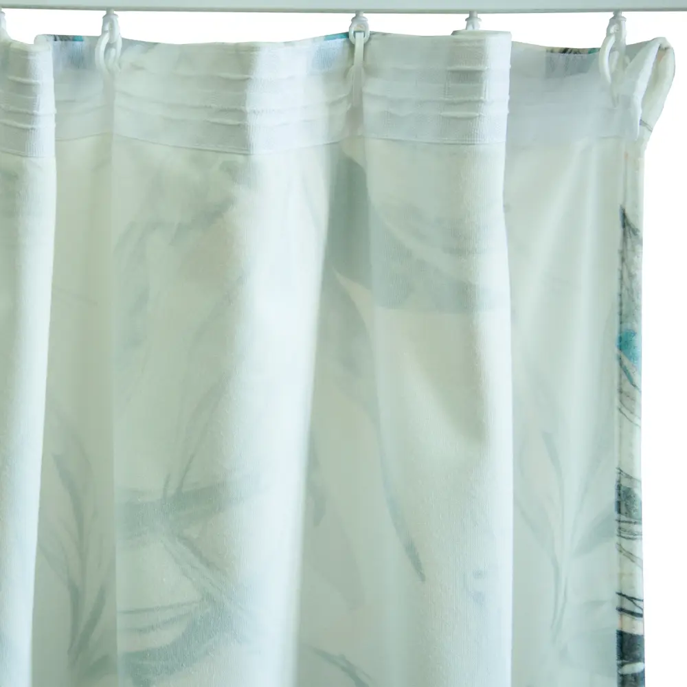 SEASONS Штора блэкаут Лион с лентой 140x260 см бежевый бархат 88948009 STLM-1051796 - Вид №3