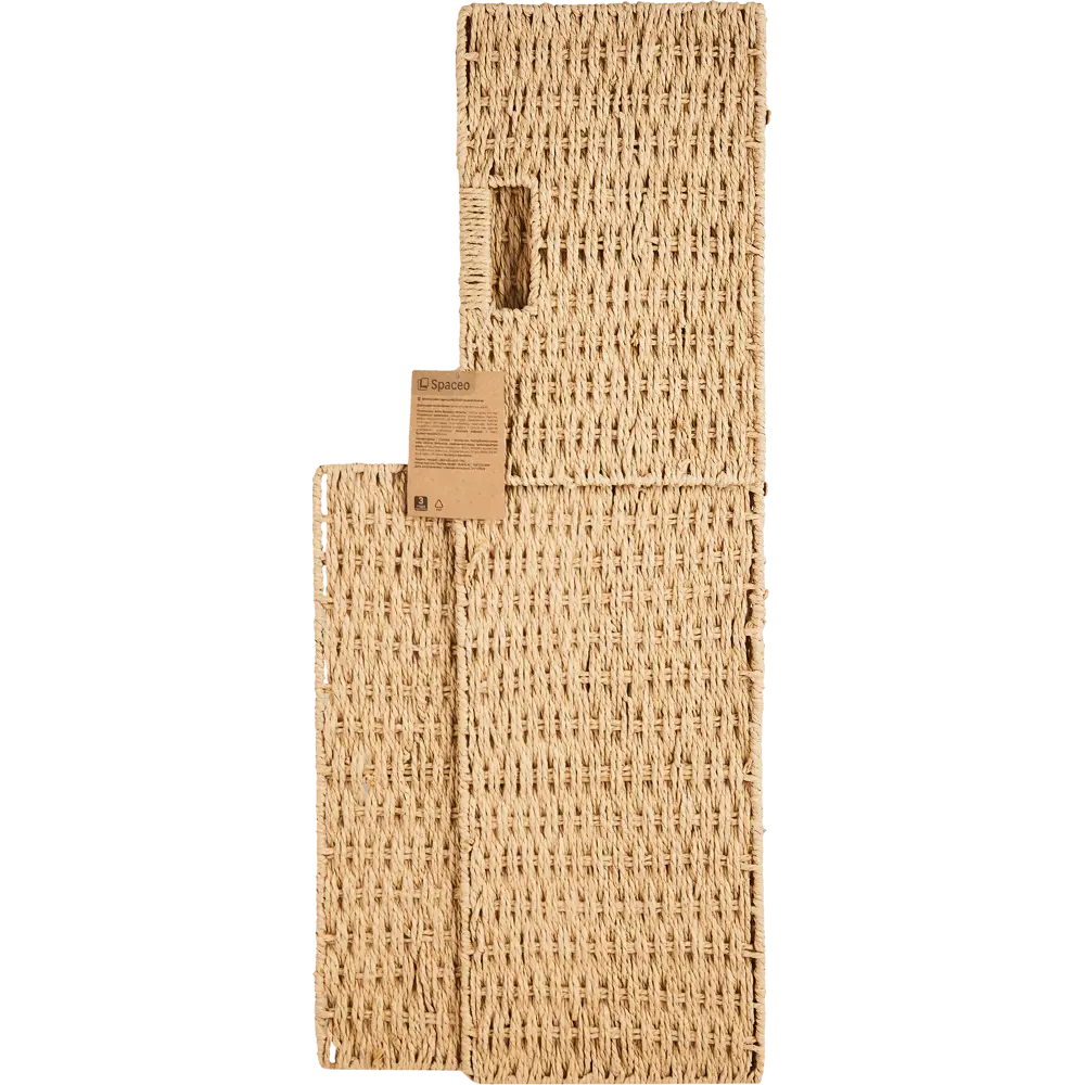 SPACEO Корзина для интерьера из бумажных нитей с металлическим каркасом 89344339 Kub STLM-1090814 - Вид №4