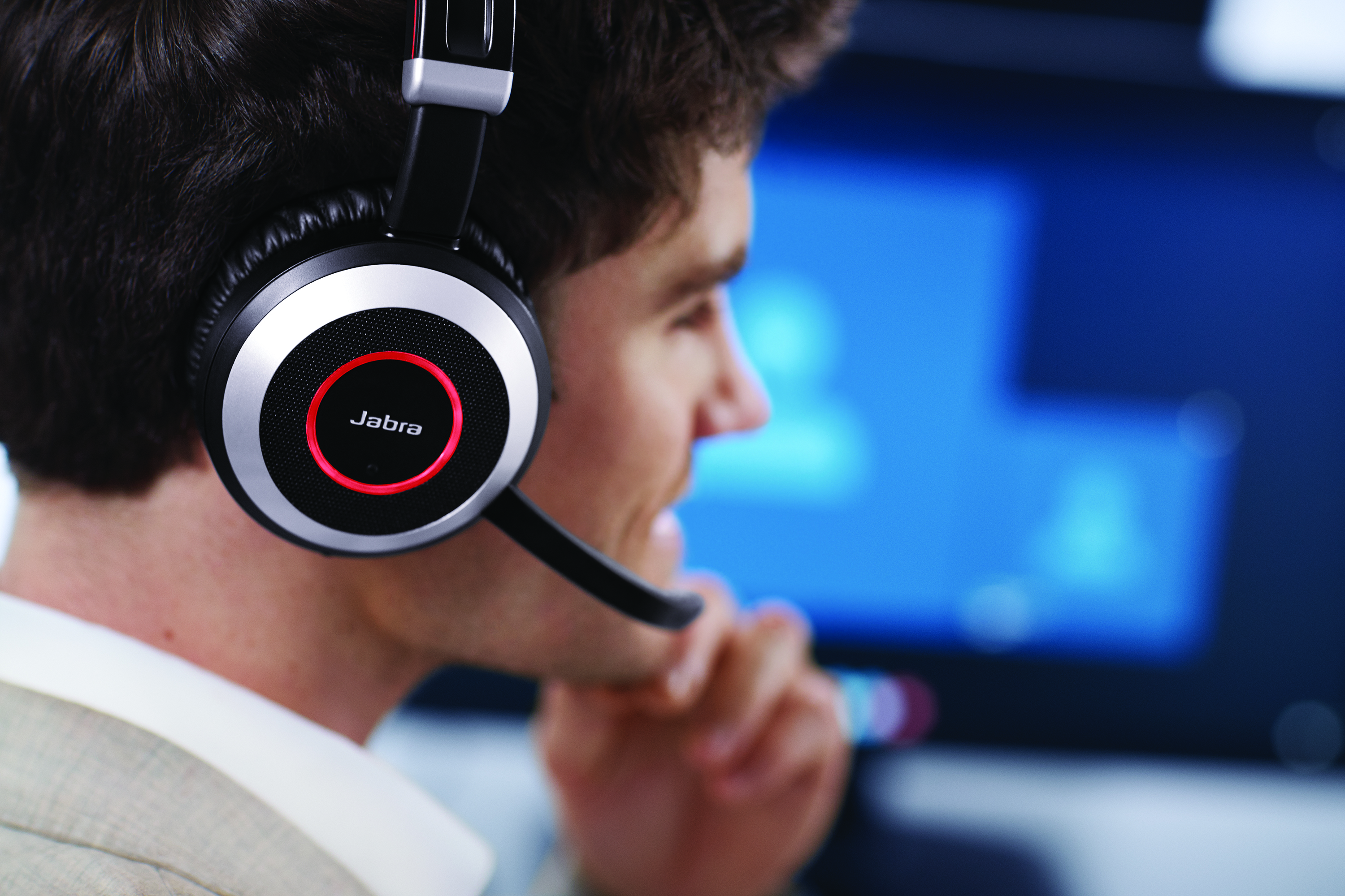 7599-832-199 evolve 75 stereo ms, charging stand & link 370 Jabra Santreyd  - Вид №31