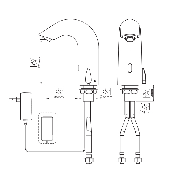292020/120/230 Бесконтактный смеситель Classic 1000 ab 1953 года выпуска stern  - Вид №1