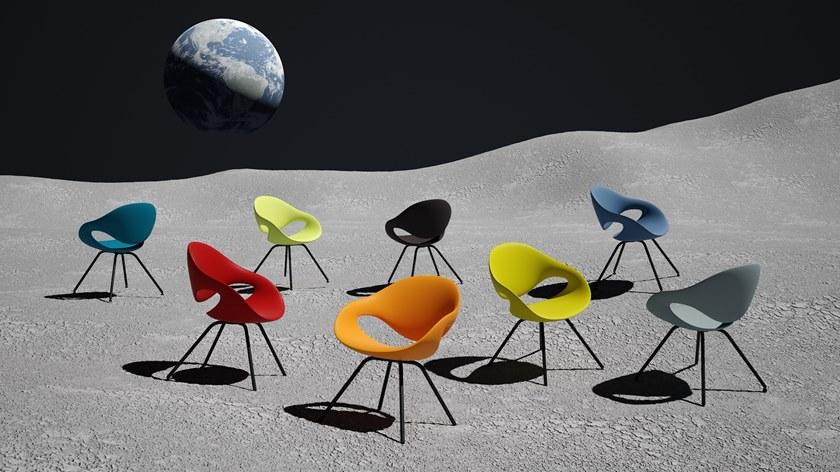 Tonon Стул из пенопласта на деревянной основе Moon 908.11 - 908.l1 - Вид №19