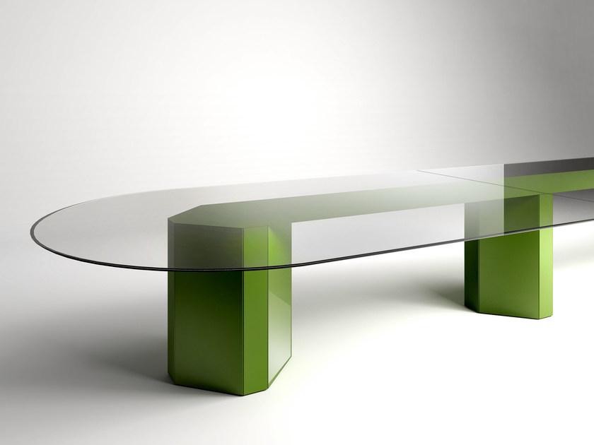 Gallotti&Radice Овальный хрустальный стол sun-id-1491064 - Вид №2