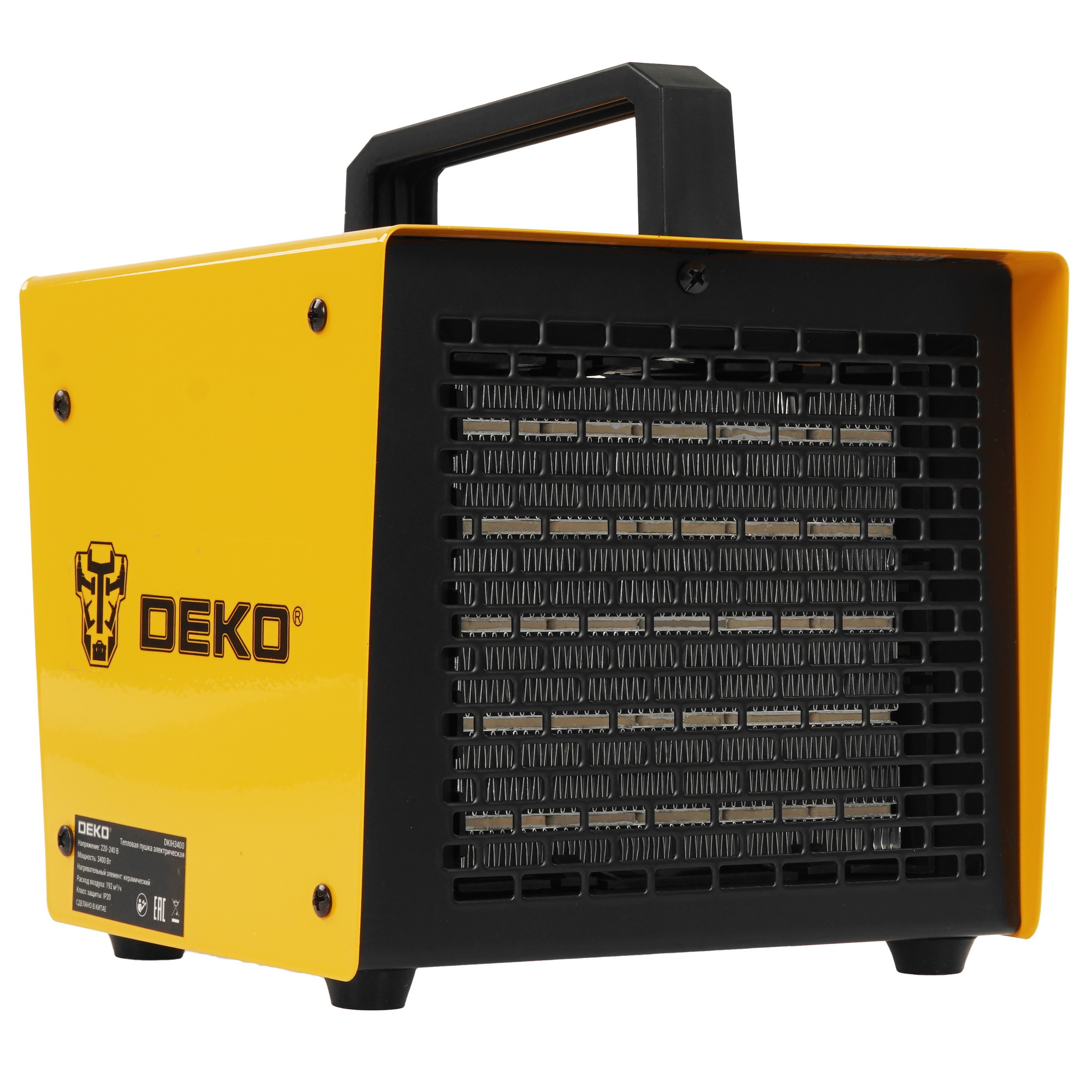 9170731 Тепловая пушка электрическая DEKO DKIH3400 STDN-0015258