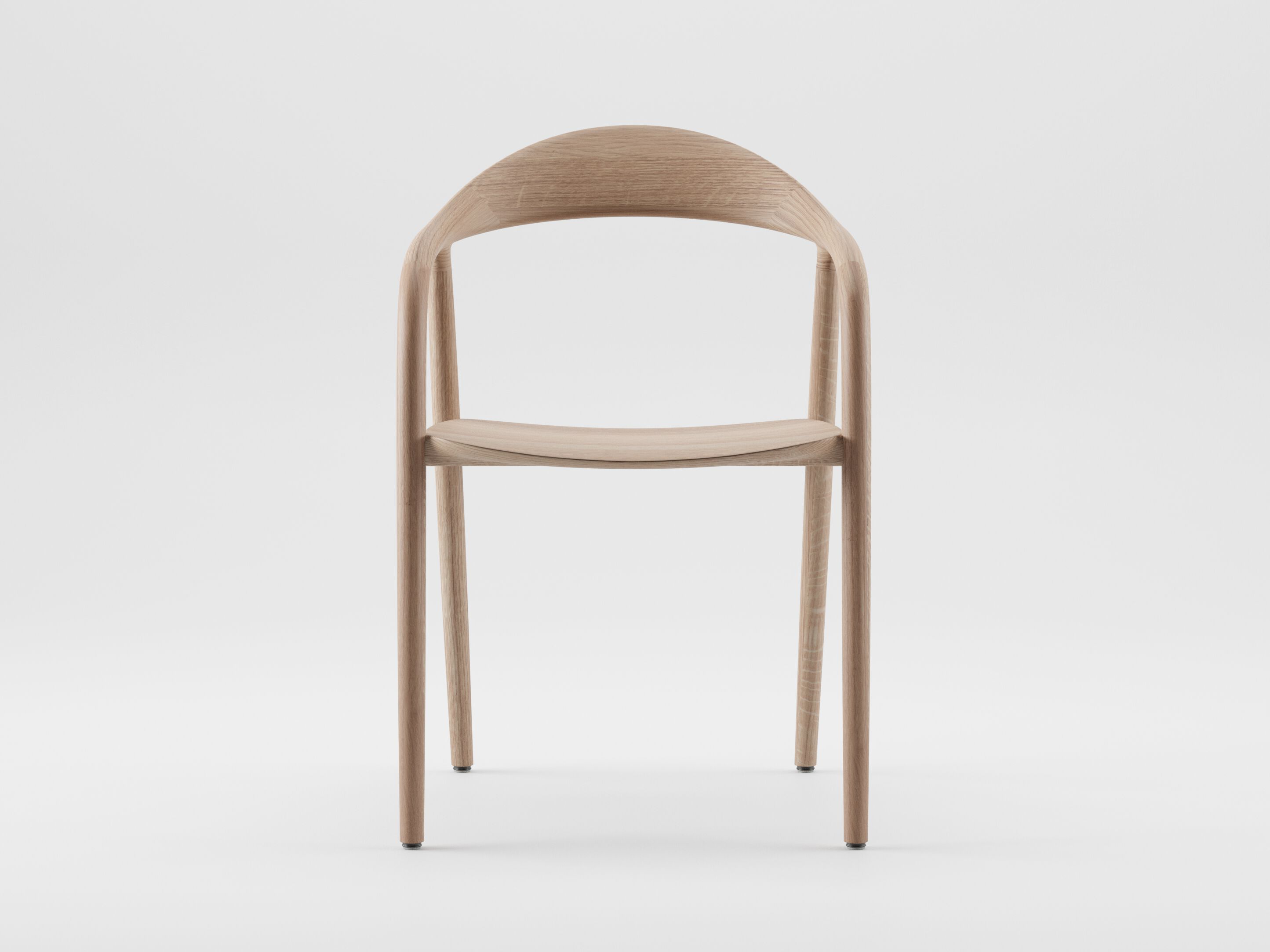 Стул из массива дерева с подлокотниками Artisan ARCH-00025823 - Вид №1