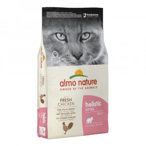 ПР0059753 Корм для котят Holistic курица с коричневым рисом сух. 12кг Almo Nature
