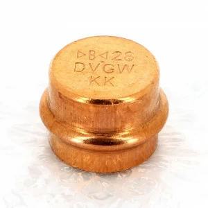 Заглушка пресс IBP медь 28