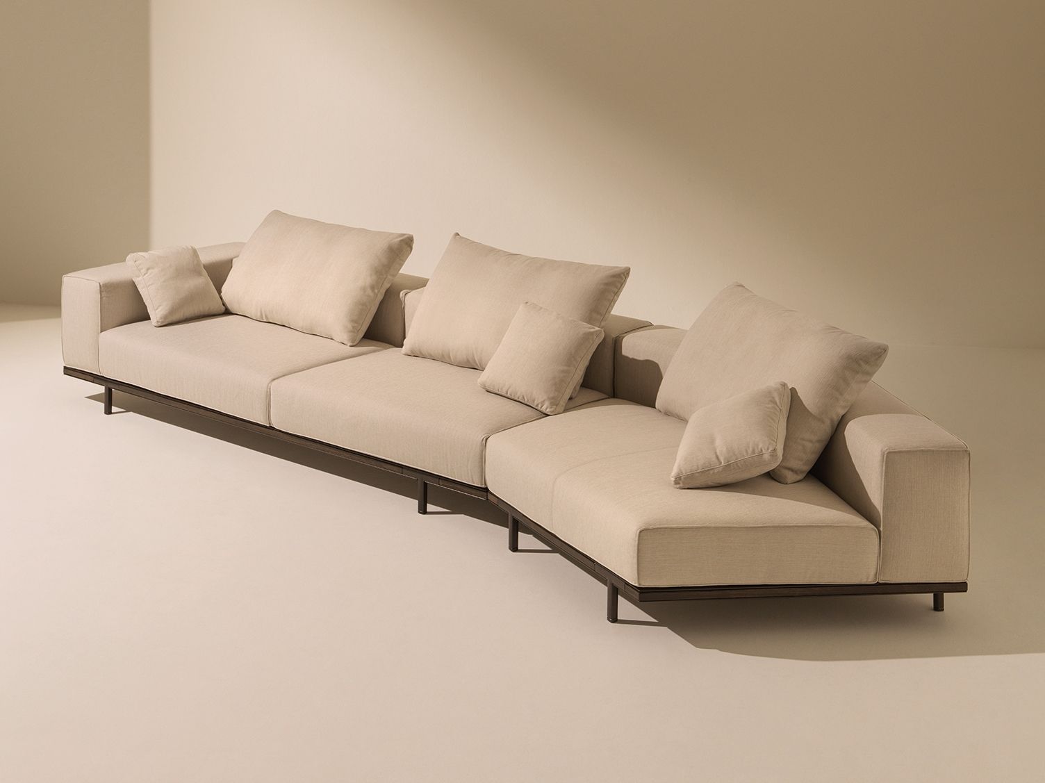 6-местный и более тканевый садовый диван Ethimo Прибрежный ARCH-00094140 - Вид №2