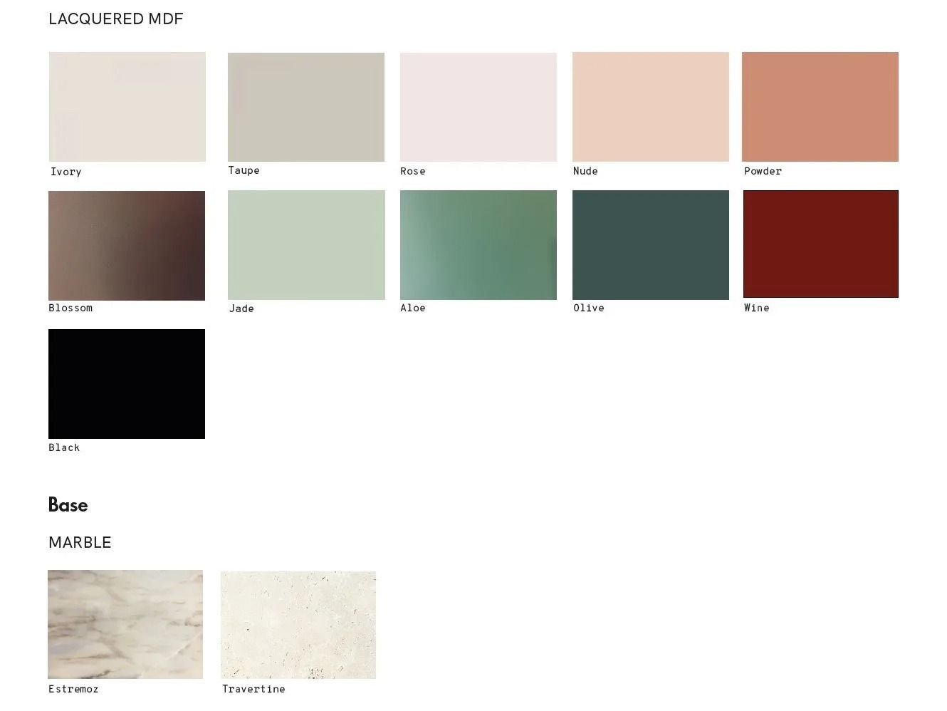 Прямоугольная консоль из мрамора Estremoz Mambo Unlimited Ideas Poppy ARCH-00108519 - Вид №7