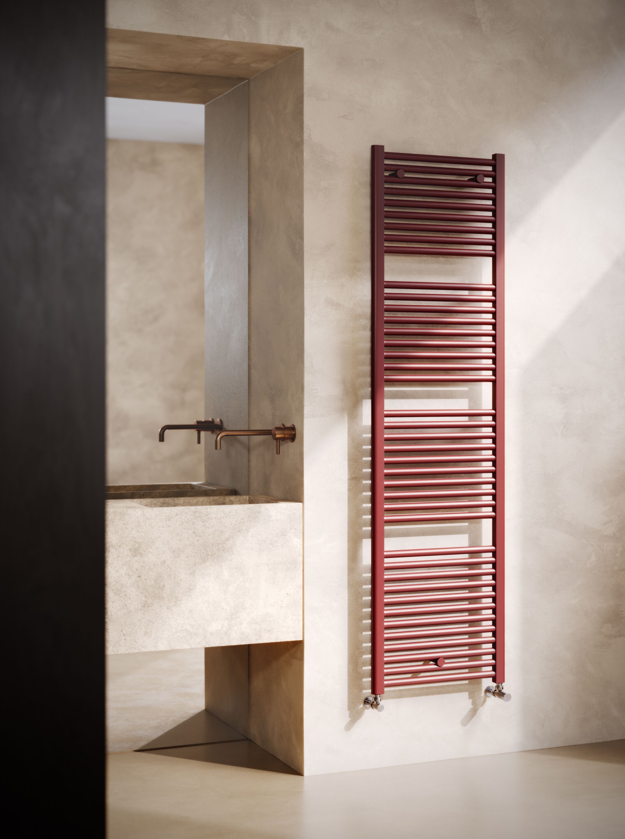 Настенный стальной полотенцесушитель Caleido ARCH-00094804 - Вид №1