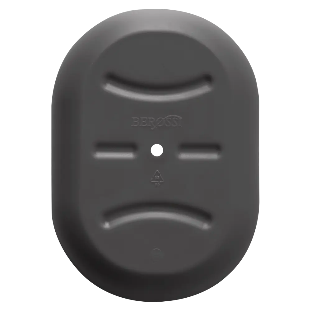 Мыльница BEROSSI Aqua для раковины в цвете базальт 89350163 STLM-0979465 - Вид №1