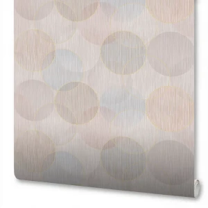 Обои флизелиновые WallSecret Jazz персиковые 1.06 м 8644-16