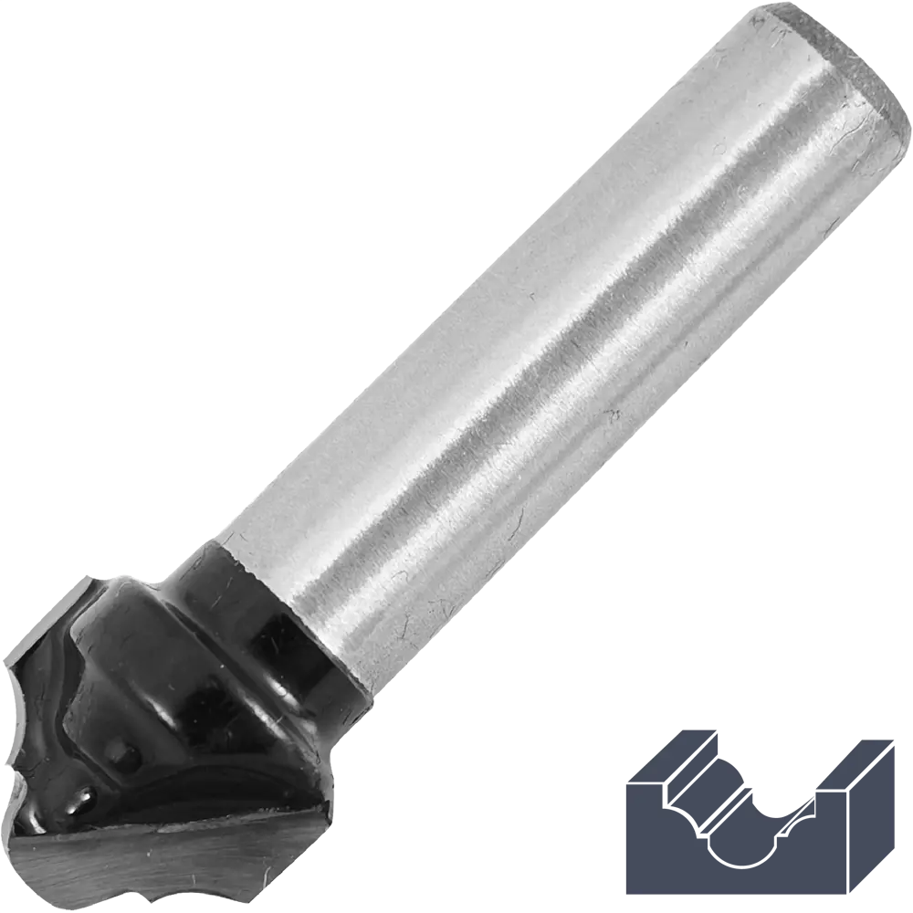 Фреза пазовая Santreyd для декоративной обработки дерева 12,7×9,5 мм 85635423 STLM-0842001