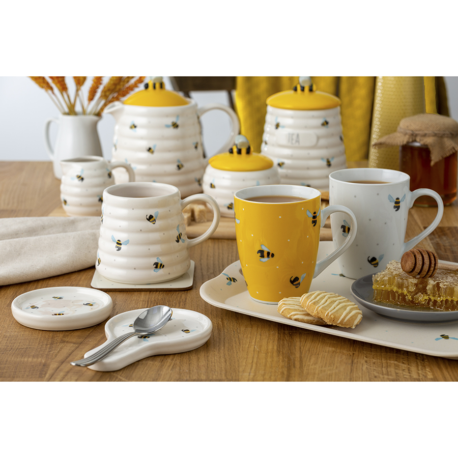 P_0059.645 Набор подставок для кружек sweet bee 4 шт Price&Kensington  - Вид №5