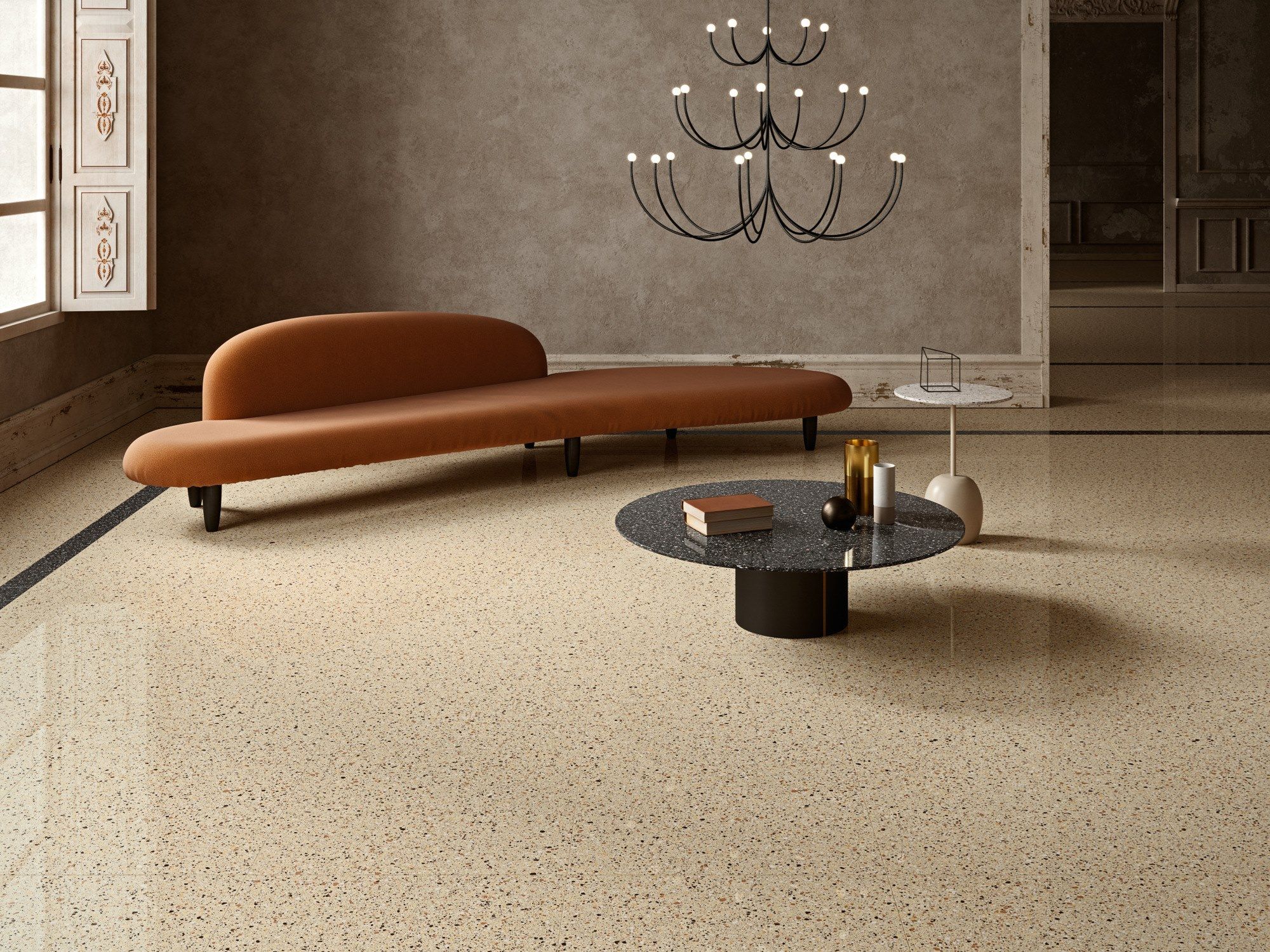 Пол / облицовка керамогранита для интерьера с эффектом камня ARIOSTEA академия полного тела ARCH-00042155 - Вид №7